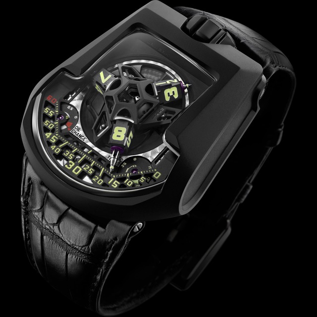 Review Cheap Urwerk UR-203 Black PE-CVD-Coated Platinum Men watch
